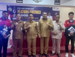 Bupati Karimun Iskandarsyah Buka Pelatihan dan Sertifikasi Rigger Disnakerind