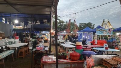 Pedagang UMKM di Pasar Malam Dabo Singkep Berharap Pandawa 2 Perpanjang Operasi