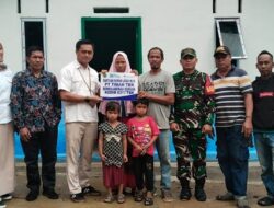 PT Timah Bangun Tiga Rumah Layak Huni untuk Masyarakat Karimun