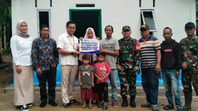 PT Timah Bangun Tiga Rumah Layak Huni untuk Masyarakat Karimun