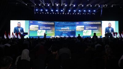 Jadi Keynote Speaker ICI 2025, Wamen Ossy Sebut Tata Ruang Terpadu sebagai Dasar Pembangunan Infrastruktur yang Tepat dan Tahan Tantangan
