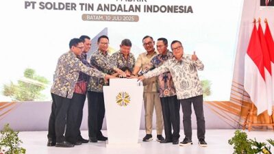 Pabrik PT Solder Tin Resmi Beroperasi, Kepri Mantapkan Langkah Menuju Provinsi Berpendapatan Tinggi