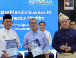 Gubernur Kepri Ansar Ahmad Dampingi Mendiktisaintek RI Berdialog di UMRAH Tanjungpinang