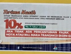 Disaat Ekonomi Sulit Bapenda Lingga Tetapkan Tarif Pajak 10 Persen di Kedai Kopi dan Rumah Makan