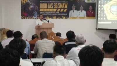 Pemkab Karimun Gelar Pelatihan Juru Las 3G SMAW
