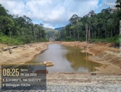 Dampak Musim Panas, Waduk Air Baku PDAM di Dabo Singkep Alami Kekeringan 