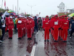 Berikut SD dan SMP Juara Lomba Gerak Jalan Gebyar HUT ke-80 RI Dispora Karimun