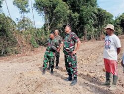 Tingkatkan Ekonomi Kerakyatan, Pangkogabwilhan I Bantu Petani Tanjung Mocoh Buka Lahan Pertanian