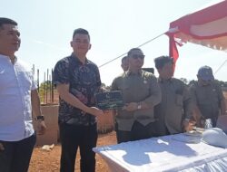 BP Tanjungpinang Resmikan Peletakan Batu Pertama Gudang Logistik Modern di Dompak