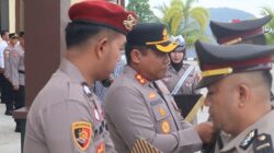Kapolres Anambas Pimpin Sertijab Kabagops dan Kasihumas