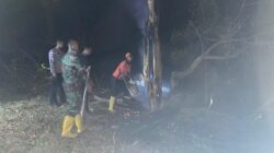 Sinergi TNI-Polri, Damkar, dan BPBD Padamkan Kebakaran Kebun di Desa Tebang Anambas