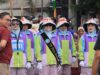 Tampil Kompak, Tim PKK Bintan Tunjukkan Semangat di Gerak Jalan Tri Lomba Juang