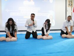 Peringati Bulan Bakti, RSBP Batam Berikan Pelatihan Bantuan Hidup Dasar