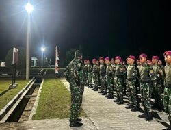 Beri Semangat Prajurit di Perbatasan, Pangkogabwilhan I Sambangi Kompi Komposit Jala Wira Natuna