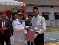 Dapat Remisi HUT Ke-80 RI, Dua Warga Binaan Rutan Karimun Bebas