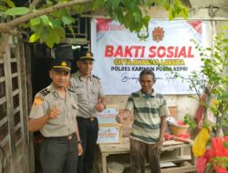 Siswa SIP Angkatan 54 Berbagi Paket Sembako ke Masyarakat Karimun