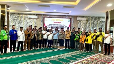 Polres Karimun, DPRD, Mahasiswa dan Ojol Gelar Doa Bersama Untuk Affan Kurniawan