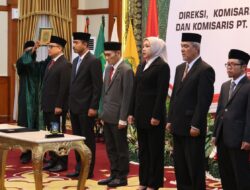 Gubernur Ansar Lantik Jajaran Direksi dan Komisaris BUMD, Tekankan Inovasi Bisnis Perkuat Ekonomi Daerah