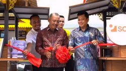 Dukung Ekonomi Lokal, PT SMI Serahkan 17 Gerobak UMKM di Kepri