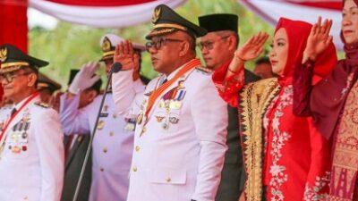 Pimpin Upacara HUT ke-80 RI, Wali Kota Lis Ajak Warga Tanjungpinang Isi Kemerdekaan dengan Kerja Nyata
