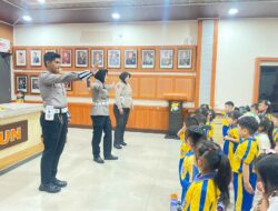 Satlantas Polres Karimun Edukasi Sejak Dini Tertib Berlalulintas