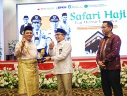 Gubernur Ansar Buka Safari Haji, Tekankan Pengelolaan Dana yang Aman dan Produktif