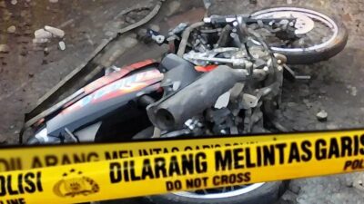 Pemotor di Bawah Umur Tabrak Truk Parkir di Karimun
