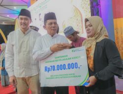 Gubernur dan Wagub Kepri Serahkan Simbolis Santunan Ahli Waris BPJS Ketenagakerjaan di Karimun