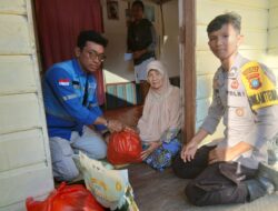 PT. MMI Salurkan Bantuan Paket Sembako Bagi Warga Kelarik di Sekitar WIUP Miliknya