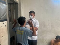 Ciptakan Rutan Bebas Narkoba, Rutan Batam Gelar Razia Gabungan Bersama Polsek Sagulung