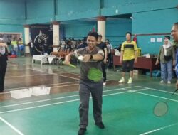Dibuka Bupati Iskandarsyah, KSOP Karimun Gelar Kejuaraan Bulutangkis Meriahkan Harhubnas