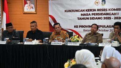 Gubernur Ansar Minta Dukungan Komisi V DPR RI, Jembatan Batam–Bintan adalah Impian Masa Depan Ekonomi Kepri