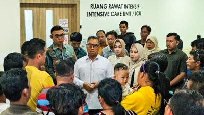 Wagub Nyanyang Jenguk Korban Kebakaran Kapal Federal II di Batam, Desak BPJS Naker Segera Penuhi Hak Korban