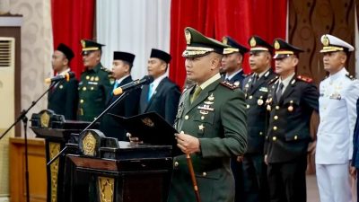 Dandim 0317/TBK Pimpin Upacara Hari Kesaktian Pancasila 2025