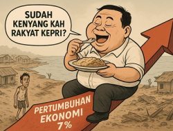 Pertumbuhan Ekonomi 7 Persen, Sudah Kenyang kah Rakyat Kepri ?