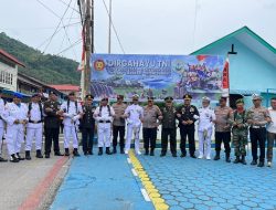 HUT TNI ke-80 di Perbatasan Anambas: TNI dan Polri Bersatu Menjaga Indonesia dari Ujung Negeri