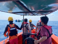 Sinergi Polairud dan Basarnas: 5 Kru Kapal Kargo KM Selat Meranti yang Tenggelam Berhasil Dievakuasi