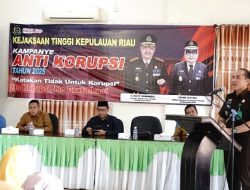 Kejati Kepri Gaungkan “Bersatu Melawan Korupsi”, Sosialisasi Anti Korupsi Digelar di Bintan dan Tanjungpinang