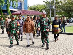 Bupati Iskandarsyah ke Tim Wasev TNI: Pemkab Karimun Dukung Penuh Pelaksanaan TMMD