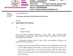 Soal Peralihan Rekening Gaji PPPK, IPN Layangkan Surat Audiensi ke Pemkab Karimun