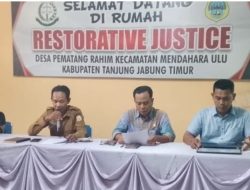 Verifikasi Calon Penerima BLTS Kesra, Desa Pematang Rahim Gelar Musyawarah