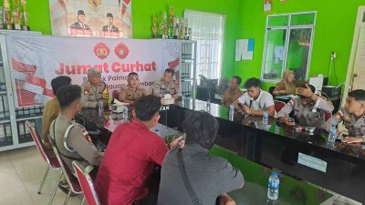 ‎Polsek Palmatak Gelar Jumat Curhat, Warga Matak Apresiasi Kepedulian Polisi