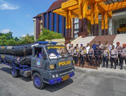 Polda Riau Kirim 290 Personel Brimob-Samapta Bantu Penanganan Bencana di Sumbar