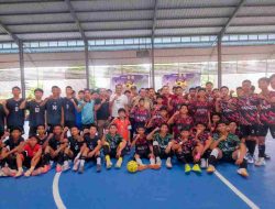 Pembinaan Atlet Muda: Wawako Raja Ariza Dukung Penuh Turnamen Futsal U-17 Karang Taruna Kampung Baru