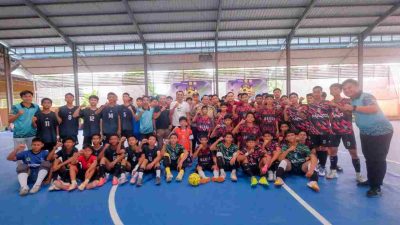 Pembinaan Atlet Muda: Wawako Raja Ariza Dukung Penuh Turnamen Futsal U-17 Karang Taruna Kampung Baru