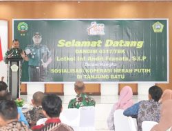 Sosialisasi KDKMP, Kodim 0317/TBK Pertegas Peran dan Dorong Sinergi Daerah
