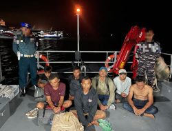 Lanal TBK Gagalkan Keberangkatan PMI Ilegal ke Malaysia di Perairan Karimun
