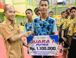 Daftar Pemenang Kejuaraan Sepak Takraw Antar Pelajar Dispora Karimun 2025