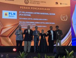 Komitmen SDM Unggul, PLN Batam Raih Predikat Bintang 5 di TOP Human Capital Awards 2025