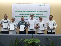Komitmen Lindungi Peserta dari Laka Kerja, BPJS Ketenagakerjaan Tanjungpinang Lakukan Perpanjangan PKS PLKK Serentak